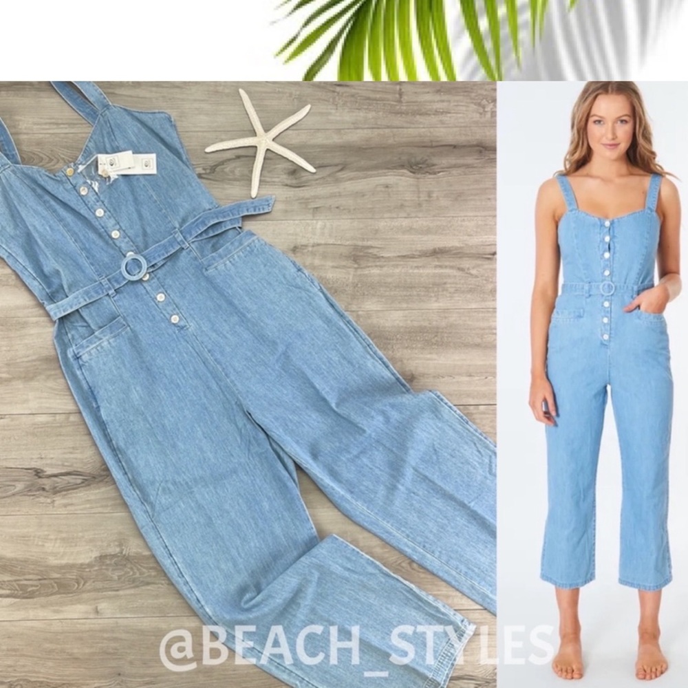 🔆RIP CURL🔆GOLDEN DAYS JUMPSUIT - Picture 1 of 14